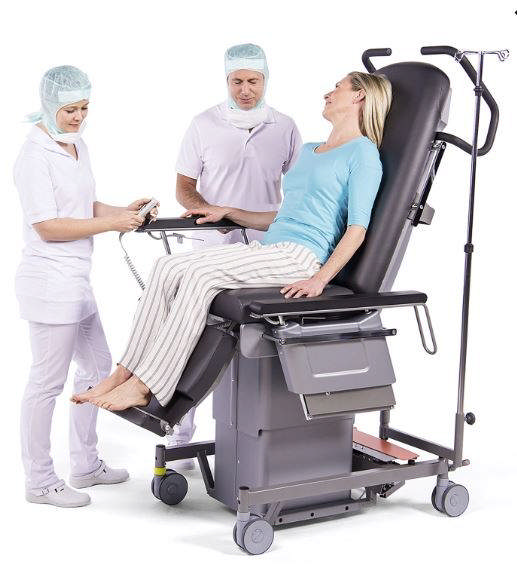 MultiLine Next AC, stol til ambulant behandling,  m/4 motorer