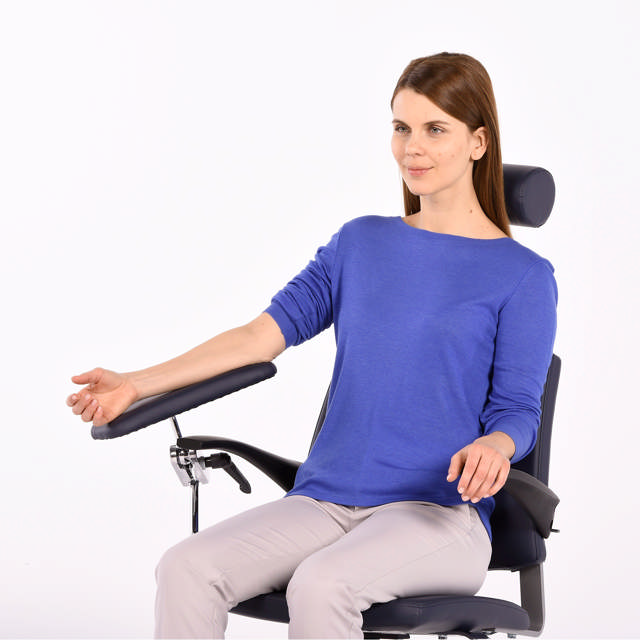 Patientstol / Blodprovstagningstol, serie 22