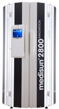 medisun®  2800 Innovation Pro UV lyskabine