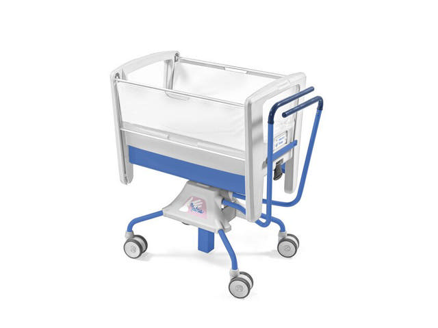 Matris vugge/krybbe (neonatal), med nedfældige sider