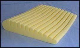 Apollo lændepude, 32x23 cm, belastning: 30-60 kg, gul