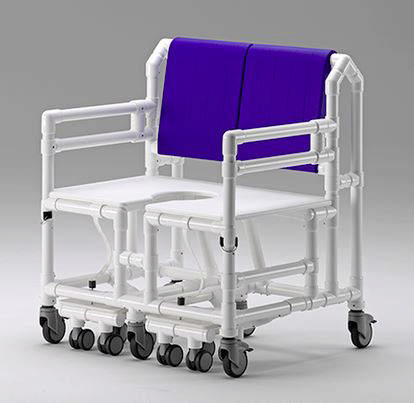 RCN bade-/toiletstol XXXL sædebredde 80 cm, 400 kg
