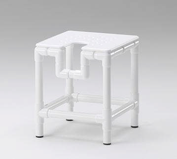 RCN badebænk DH 56 - XXL model m/hygiejneåbning - belastning 300 kg