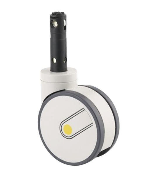 Tente hjul 2946USX150R26-28S45 totalbremse m/kunstst.kappe