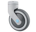 Tente hjul 5380PJC125P30-13 LEVINA - grå, rustfri