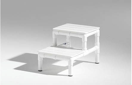 MR Skammel med 2 trin  (AT 2 MRT)