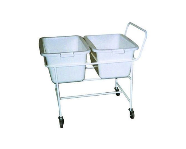 Baljevogn m/2baljer a 85 liter 107x94x90 cm (L/B/H)