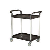 Bordvogn i fiberplast m/hylder