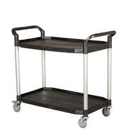 Bordvogn i fiberplast m/hylder