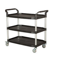 Bordvogn i fiberplast m/hylder