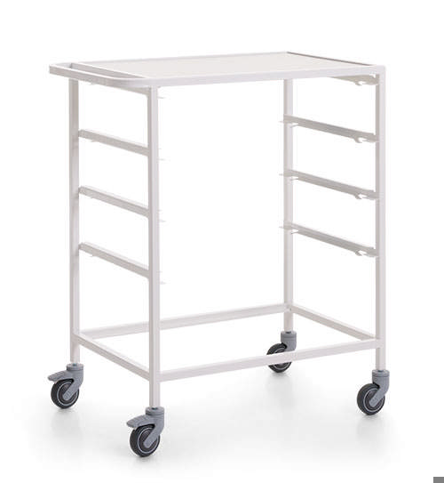 Rullebord m/bæringer og stop 77 x 48,5 x 88 cm (L/B/H)