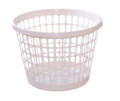Vasketøjskurv, rund, 32 l Ø44x31,4 cm, HVID