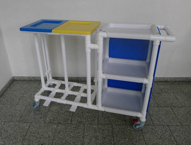 Plejevogn MC 232 S 142 x 51 x 140 cm (L/D/H)