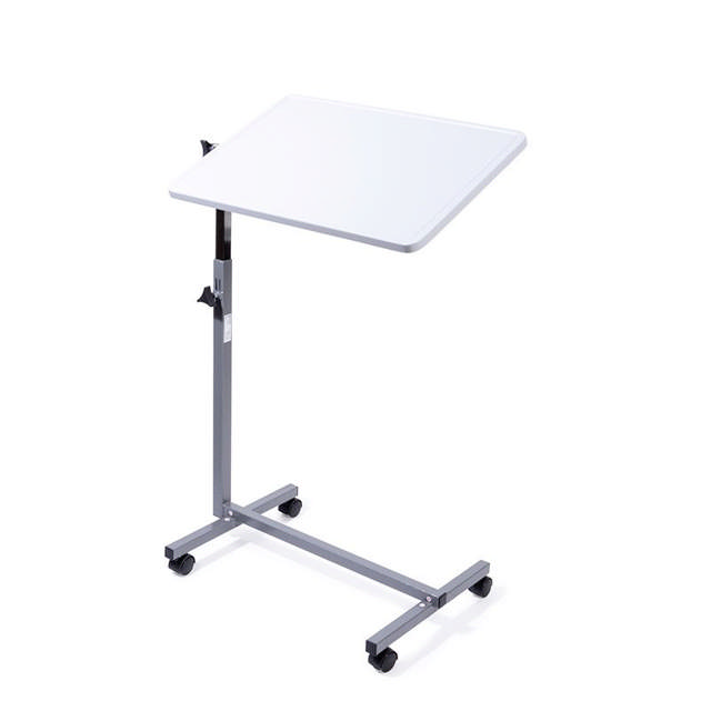 Senge-/læsebord m/plastcoating højdeindst. 70-116 cm