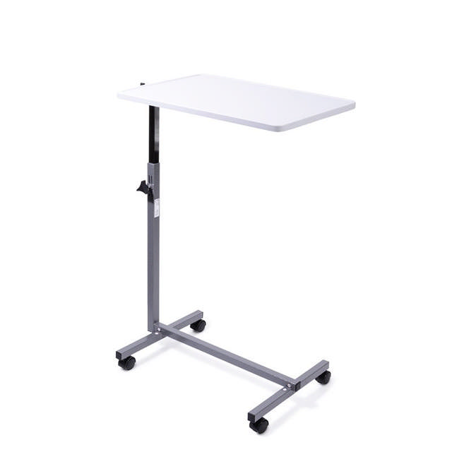 Senge-/læsebord m/plastcoating højdeindst. 70-116 cm