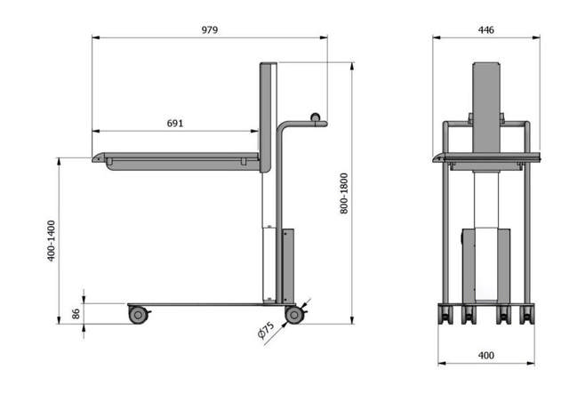 Rullebord/-lift, MORE