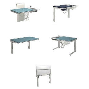 Pusleborde - m/hæve-/sænkefunktion