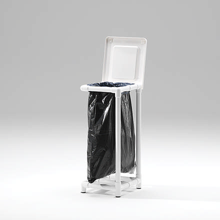 MR Affaldsstativ m/låg, poseholder, og fodpedal 