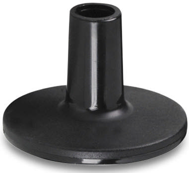 Møbelglider, uden tap, sort Ø10mm, type GR