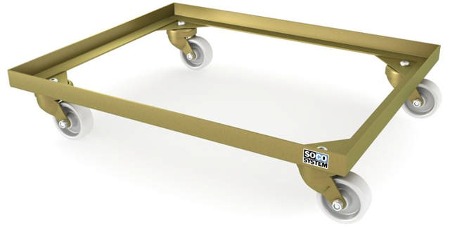 Rammevogn t/1x3 ølkasser 360x440 mm, belastn. 130 kg