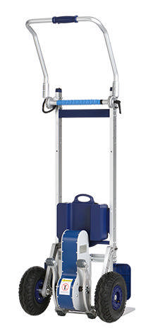 Elektrisk trappevogn/sækkevogn m/bremse, PUR-hjul