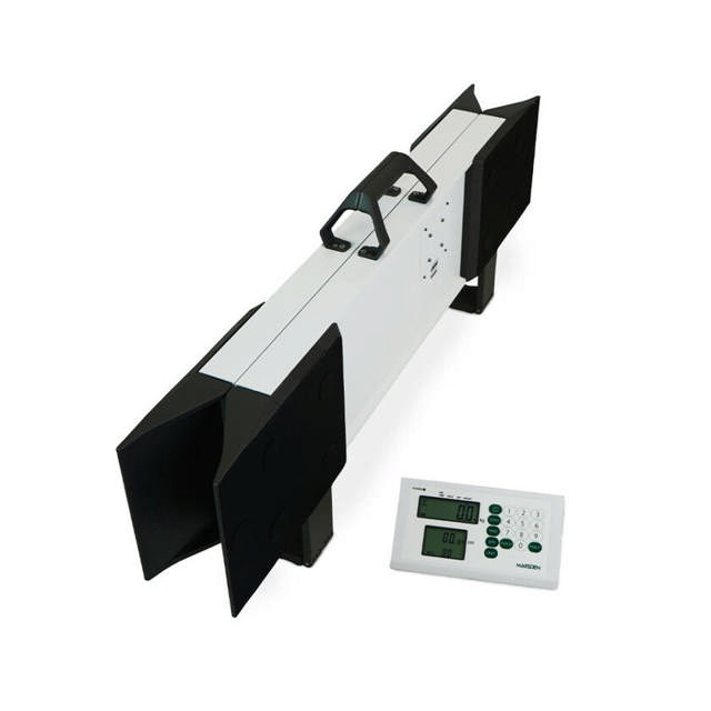 Kørestolsvægt, sammenklappelig, M615 belast. 300 kg/100 gr