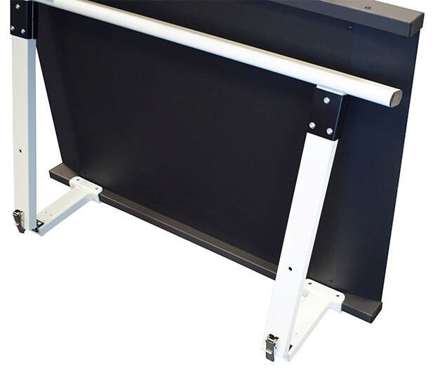 Kørestols-/platformsvægt, M653 belast. 300 kg/100 gr, m/gelænder