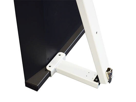 Kørestols-/platformsvægt, M653 belast. 300 kg/100 gr, m/gelænder