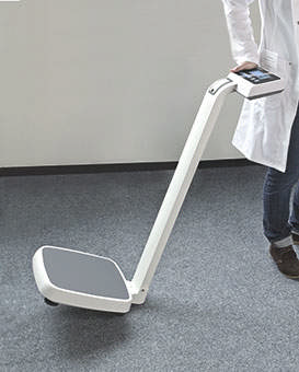 Ståvægt MPE250K100HM m/højdemål, belast. 250 kg